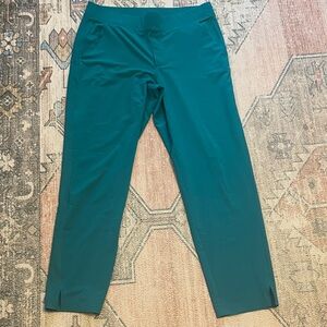 Athleta Green Endless Pants 14 Tall